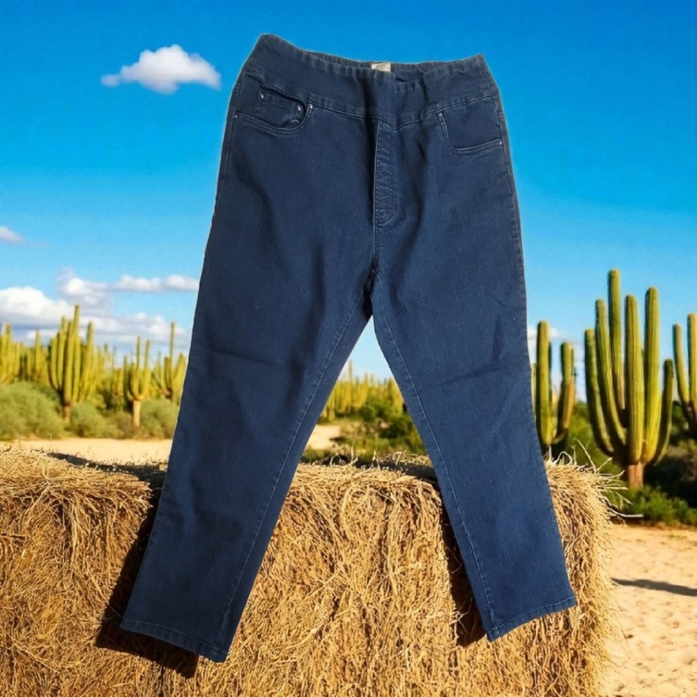 BLAIR - 16P Blue Straight Jeans Classic Denim